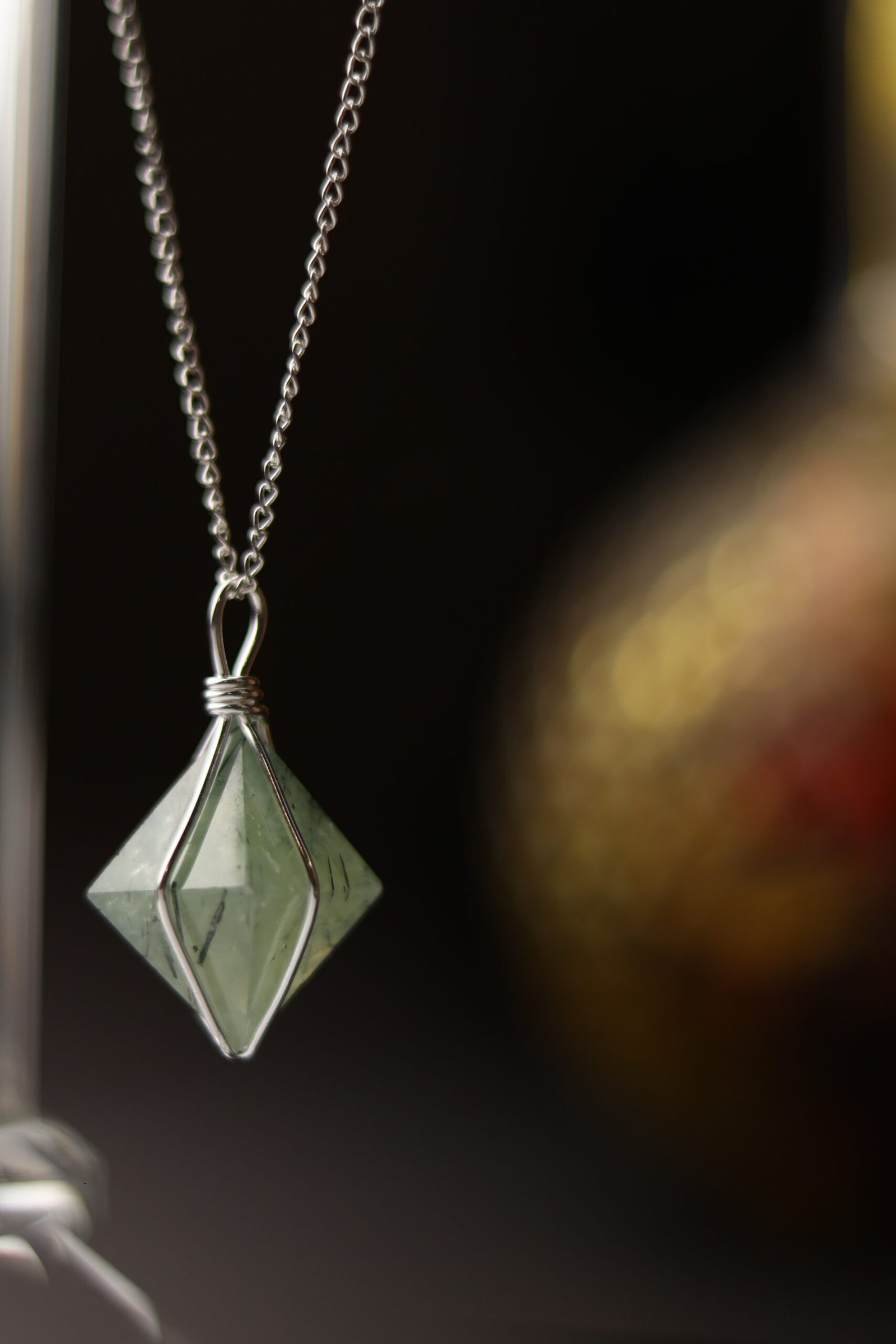 White Stone Neckless