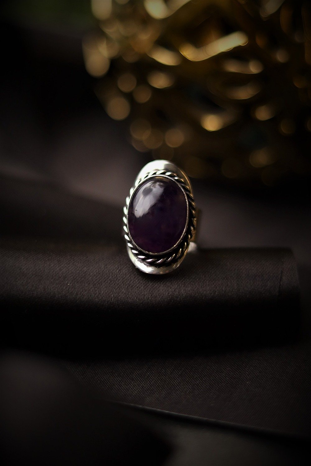 Blueberry Stone Ring - Image 3